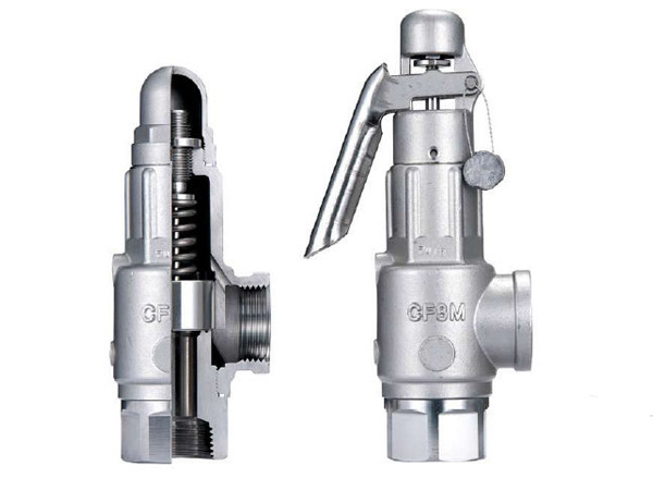Van an toàn áp lực inox 304 ren 21