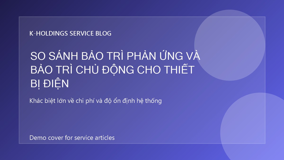 Tủ điện phân phối hạ thế MSB